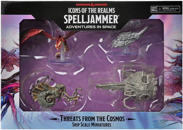 D&D - Icons of the Realms - Spelljammer: Adventures in Space - Ship Scale - Threats from the Cosmos
