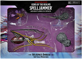 D&D - Icons of the Realms - Spelljammer: Adventures in Space - Ship Scale - Wildspace Ambush