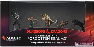 Magic: The Gathering - MTG Premium Painted Miniatures - D&D Adventures in the Forgotten Realms - Companions of the Hall Starter