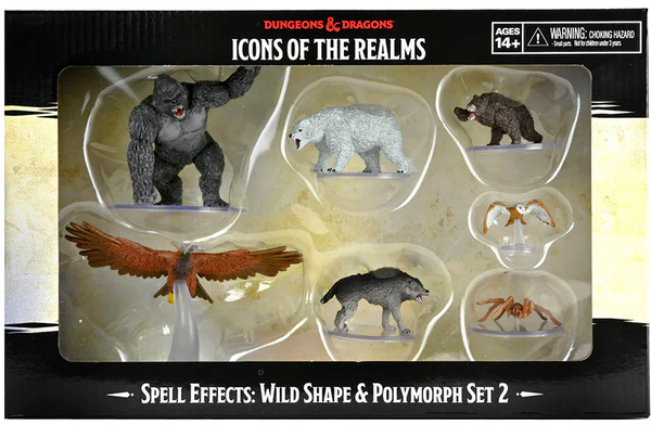 D&D - Icons of the Realms - Wild Shape & Polymorph Set 2