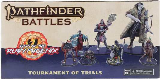 Pathfinder Battles - Painted Miniatures - Fists of the Ruby Phoenix - Tournament of Trials Set
