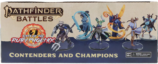 Pathfinder Battles - Painted Miniatures - Fists of the Ruby Phoenix - Contenders and Champions Set