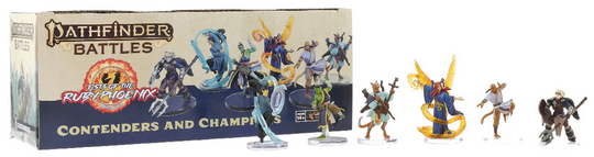 Pathfinder Battles - Painted Miniatures - Fists of the Ruby Phoenix - Contenders and Champions Set