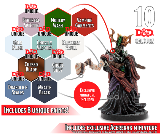 Painting - The Army Painter - D&D - Nolzur's Marvelous Pigments - Undead Paint Set