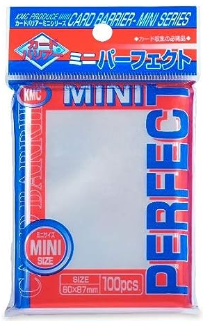 Deck Sleeves (Fit) (Small) - KMC Mini Perfect Size - Clear (100 ct.)