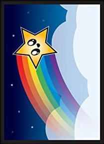 Deck Sleeves - Legion - Rainbow Star (50 ct.)