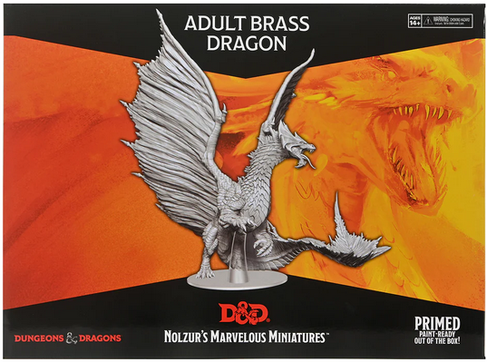 D&D - Nolzur's Marvelous Unpainted Miniatures - Adult Brass Dragon