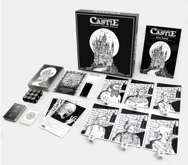 escape the dark castle card sleeves Escape the Dark Castle Review