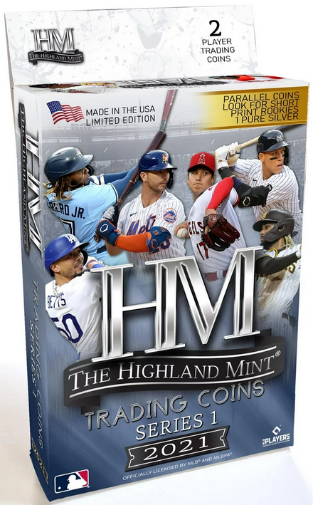 2021 The Highland Mint Series 1 Trading Coins Hanger Box