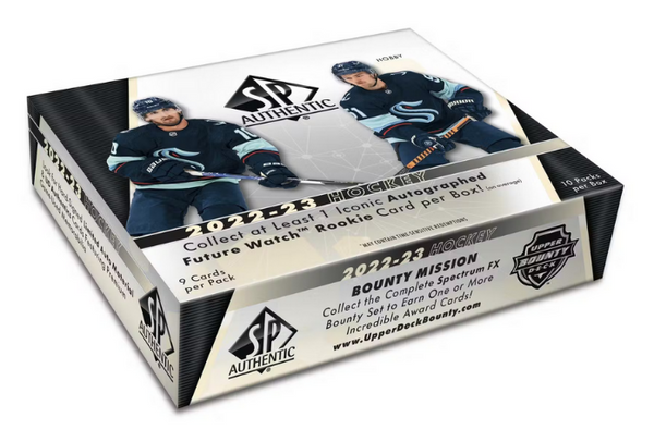 2022/23 Upper Deck SP Authentic Hockey Hobby Box