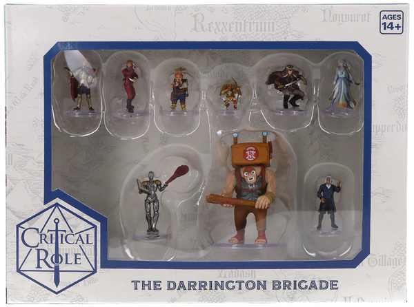 Critical Role - Painted Miniatures - The Darrington Brigade Box Set