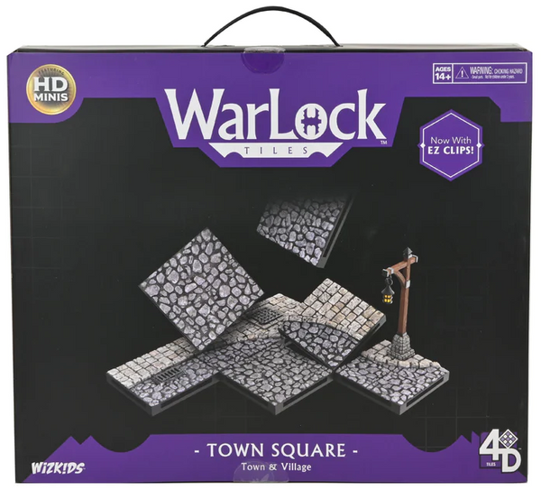 WarLock Tiles - Town & Village - Town Square