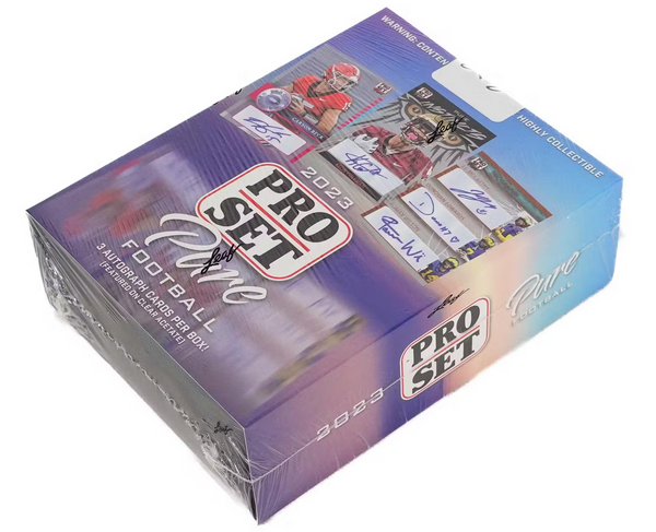 2023 Leaf Pro Set Pure Football Hobby Box