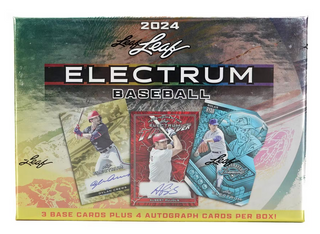 2024 Leaf Electrum Baseball Hobby Box