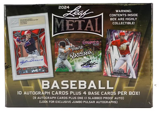 2024 Leaf Metal Baseball Jumbo Box