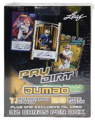 2026 Leaf Paydirt Football Jumbo Box