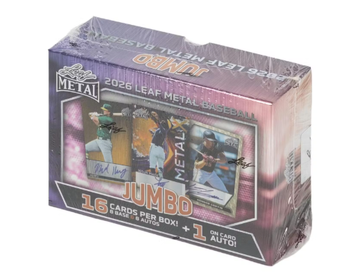 2026 Leaf Metal Baseball Jumbo Box