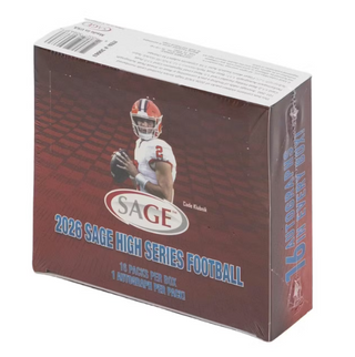 2026 Sage High Series Football Hobby Box