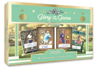 2026 Leaf Glory of the Game Soccer Hobby Box