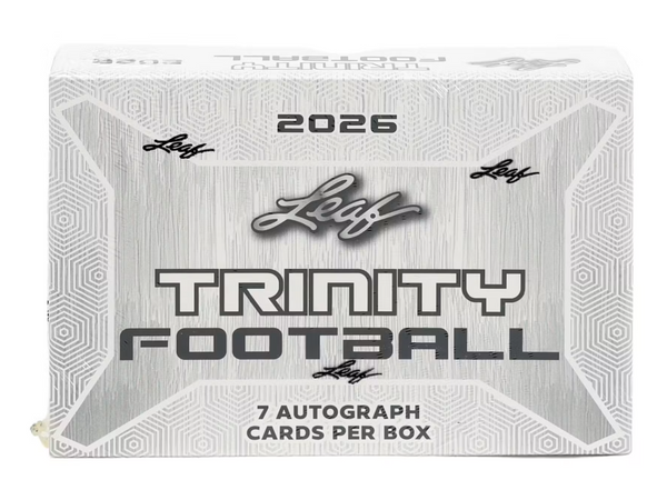2026 Leaf Trinity Football Hobby Box