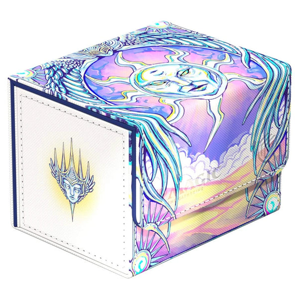 Deck Box - Ultimate Guard - Sidewinder 100+ - Xenoskin - MtG - Mana Token - Plains (White)
