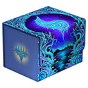 Deck Box - Ultimate Guard - Sidewinder 100+ - Xenoskin - MtG - Mana Token - Island (Blue)