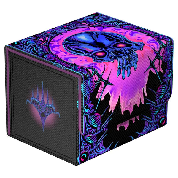Deck Box - Ultimate Guard - Sidewinder 100+ - Xenoskin - MtG - Mana Token - Swamp (Black)