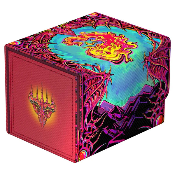 Deck Box - Ultimate Guard - Sidewinder 100+ - Xenoskin - MtG - Mana Token - Mountain (Red)