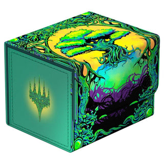 Deck Box - Ultimate Guard - Sidewinder 100+ - Xenoskin - MtG - Mana Token - Forest (Green)