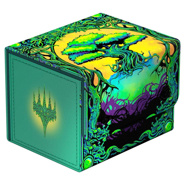 Deck Box - Ultimate Guard - Sidewinder 100+ - Xenoskin - MtG - Mana Token - Forest (Green)