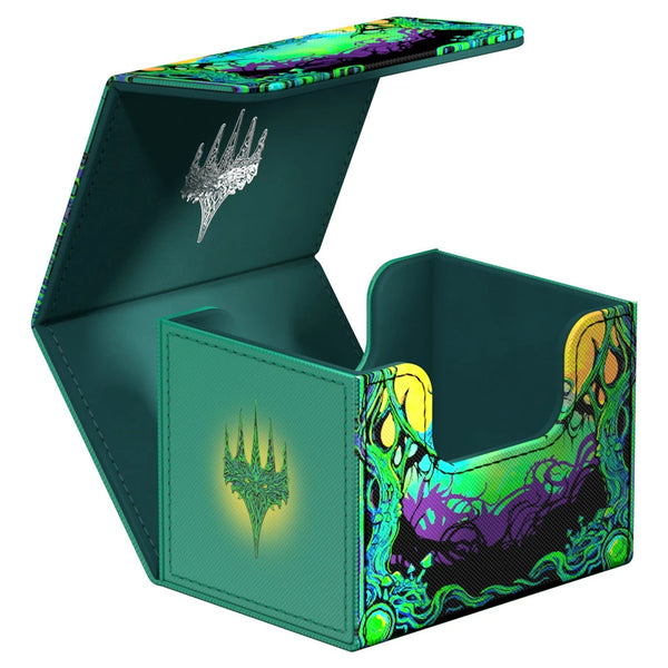 Deck Box - Ultimate Guard - Sidewinder 100+ - Xenoskin - MtG - Mana Token - Forest (Green)