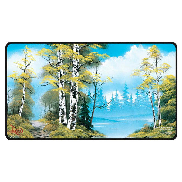 Playmat - Ultra Pro - Stitched Edge - Bob Ross - Lakeside Path