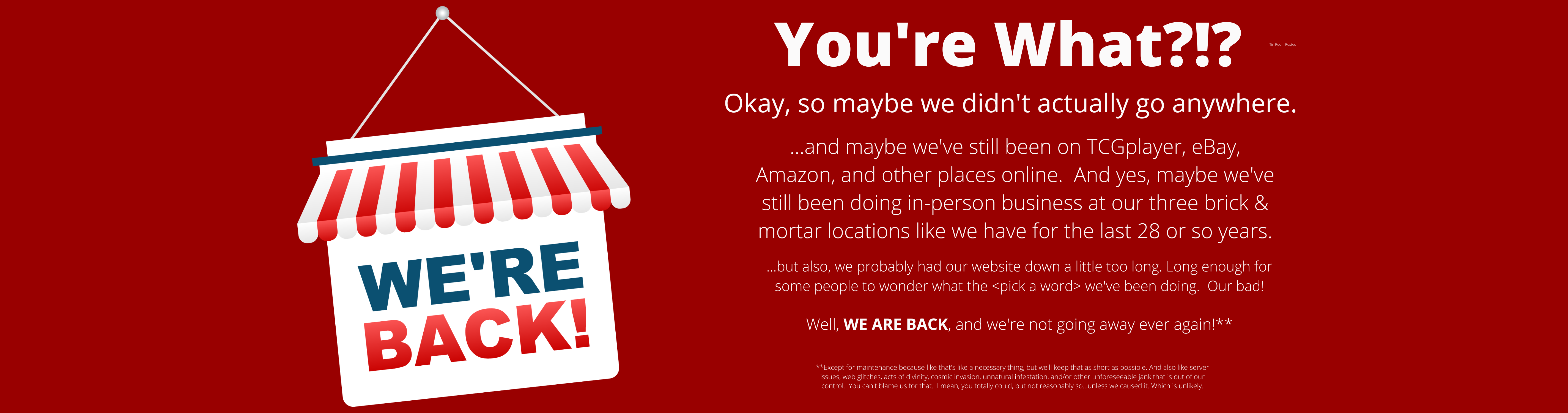 Jersey's Cards, Comics, and Gaming Jersey's Cards & Comics