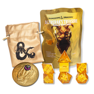 Dice - Sirius - Acererak's Treasure Dice Pack (Gold Edition)