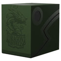 Deck Box - Dragon Shield - Double Shell - Forest Green/Black
