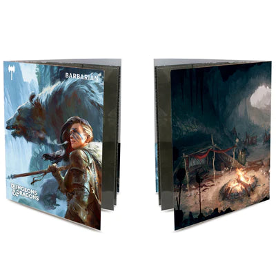 D&D RPG - Folio - Class Folio with Stickers - Barbarian