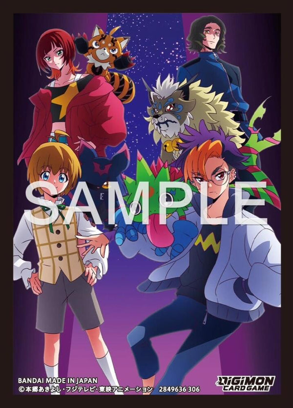 Deck Sleeves - Bandai - Digimon - Official Sleeves Set 3 (2026) - Beatbreak (60 Ct.)