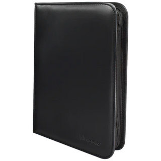 Binder - Ultra Pro - 4-Pocket Zippered Album - PRO-Binder - Vivid Black