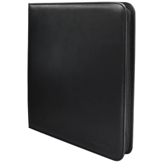 Binder - Ultra Pro - 12-Pocket Zippered Album - PRO-Binder - Vivid Black