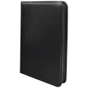 Binder - Ultra Pro - 9-Pocket Zippered Album - PRO-Binder - Vivid Black