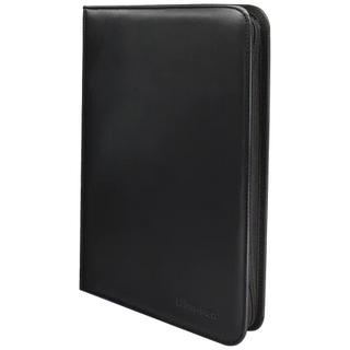 Binder - Ultra Pro - 9-Pocket Zippered Album - PRO-Binder - Vivid Black