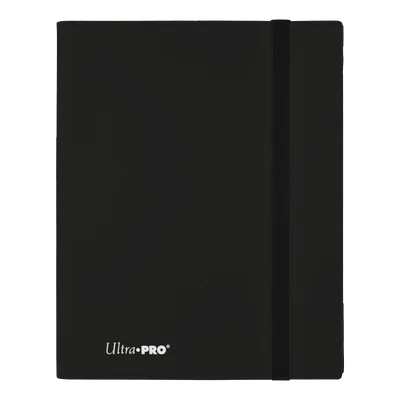 Binder - Ultra Pro - 9-Pocket Album - PRO-Binder - Eclipse - Jet Black