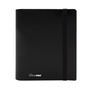 Binder - Ultra Pro - 4-Pocket Album - PRO-Binder - Eclipse - Jet Black