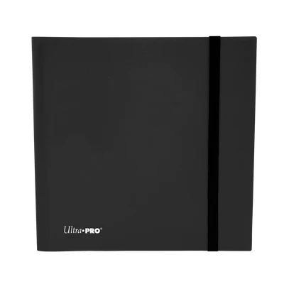 Binder - Ultra Pro - 12-Pocket Album - PRO-Binder - Eclipse - Jet Black