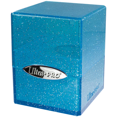Deck Box - Ultra Pro - Satin Cube - Glitter Blue