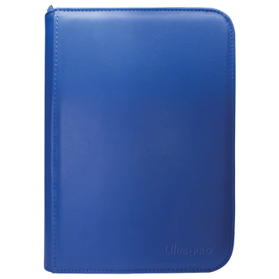 Binder - Ultra Pro - 4-Pocket Zippered Album - PRO-Binder - Vivid Blue