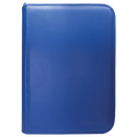 Binder - Ultra Pro - 4-Pocket Zippered Album - PRO-Binder - Vivid Blue