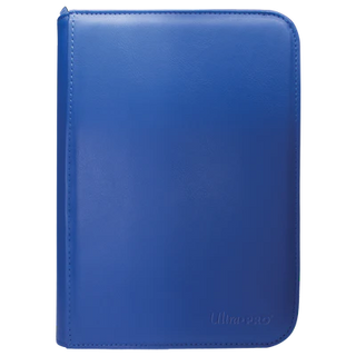 Binder - Ultra Pro - 4-Pocket Zippered Album - PRO-Binder - Vivid Blue