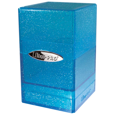 Deck Box - Ultra Pro - Satin Tower - Glitter Blue