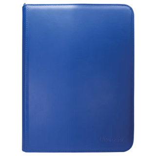 Binder - Ultra Pro - 9-Pocket Zippered Album - PRO-Binder - Vivid Blue